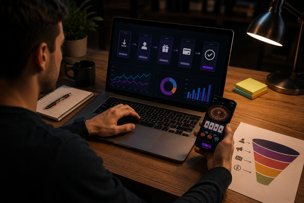 Acquisition Funnels — What Casino Onboarding Gets Right - online casino registration flow, player onboarding experience and conversion optimization process
